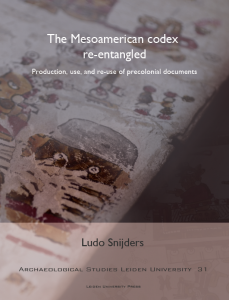 Cover Snijders The Mesoamerican Codex Re entangled